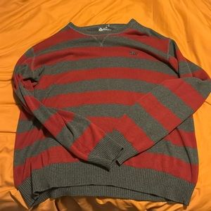 Grey and Red Vintage Long sleeve
